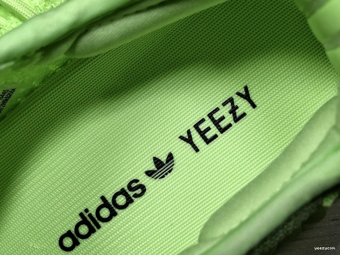 the 350 Glow Adidas Yeezy EG5293 Dark Boost in V2 0815
